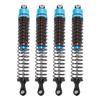 4PCS Oil Pressure Shock Absorbers Aluminum Alloy Model Vehicle Shock Damper Kit for 1 10 Scale RC Car 120mm Red