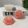 A Top Quality Extra Large 3D Flower Candle Silicone Mold DIY Peony Aroma Plaster Resin Making Tool Handmade Soap Chocolate Cake
