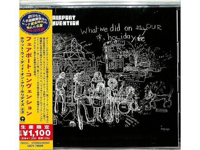 [CD] What We Did on Our Holidays +3 Bonus Tracks Fairport Convention UICY-79509