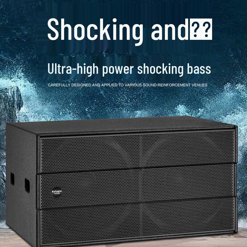 KaYouLa L08 Professional Dual 18-inch Passive Full-range Speaker CN plug (adapter included)