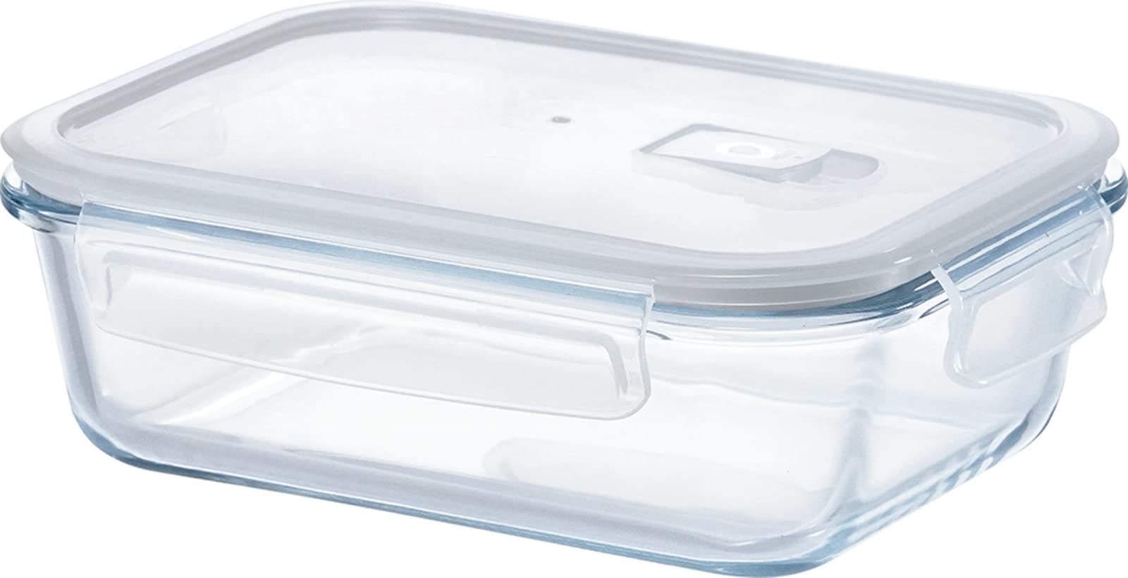 

Kakusee Home Meal стеклянный контейнер для хранения с паром прозрачный HO-05 - Термостойкий клапан, прямоугольный, 1000 мл,