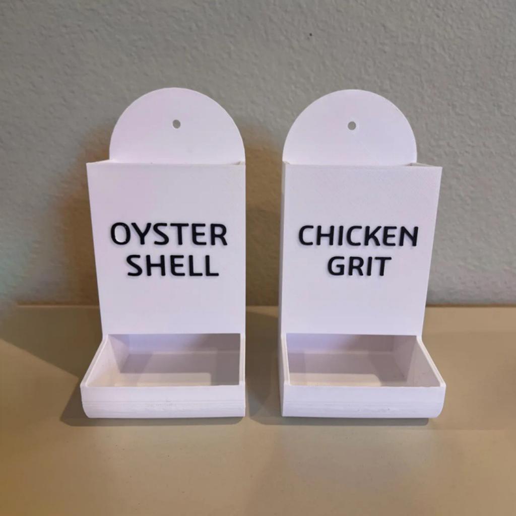 Schwerkraftfutterspender 3D-gedruckt Heimdekoratives Haustierfütterungswerkzeug Hängendes Design Kreatives Geschenk für Vogel-Reptilien-Besitzer