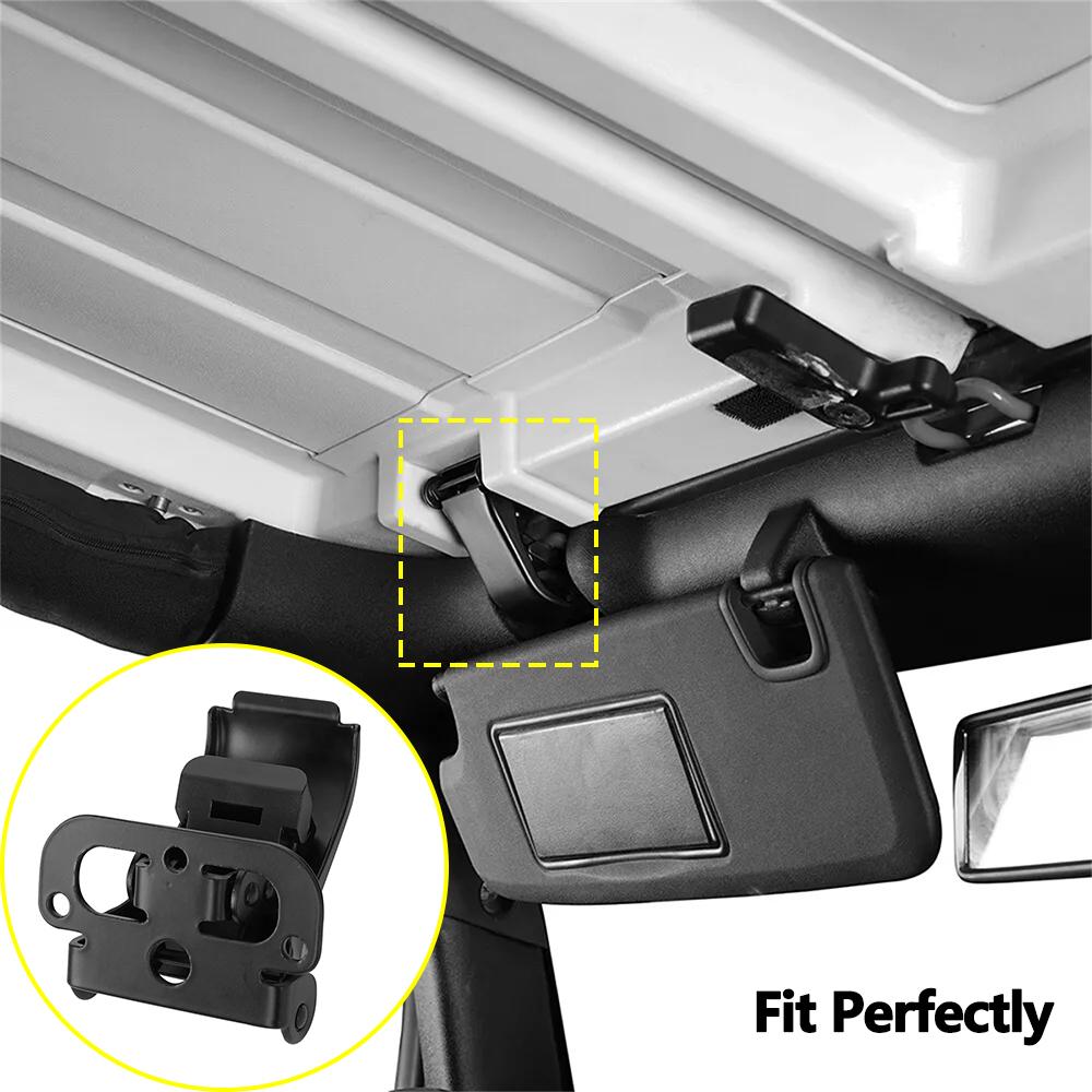Sunroof Frame Bracket Hardtop Clamp for Jeep Wrangler JK 2007-2018 Fixed Hard Top Latch Car Accessory Replacement Part 68004562