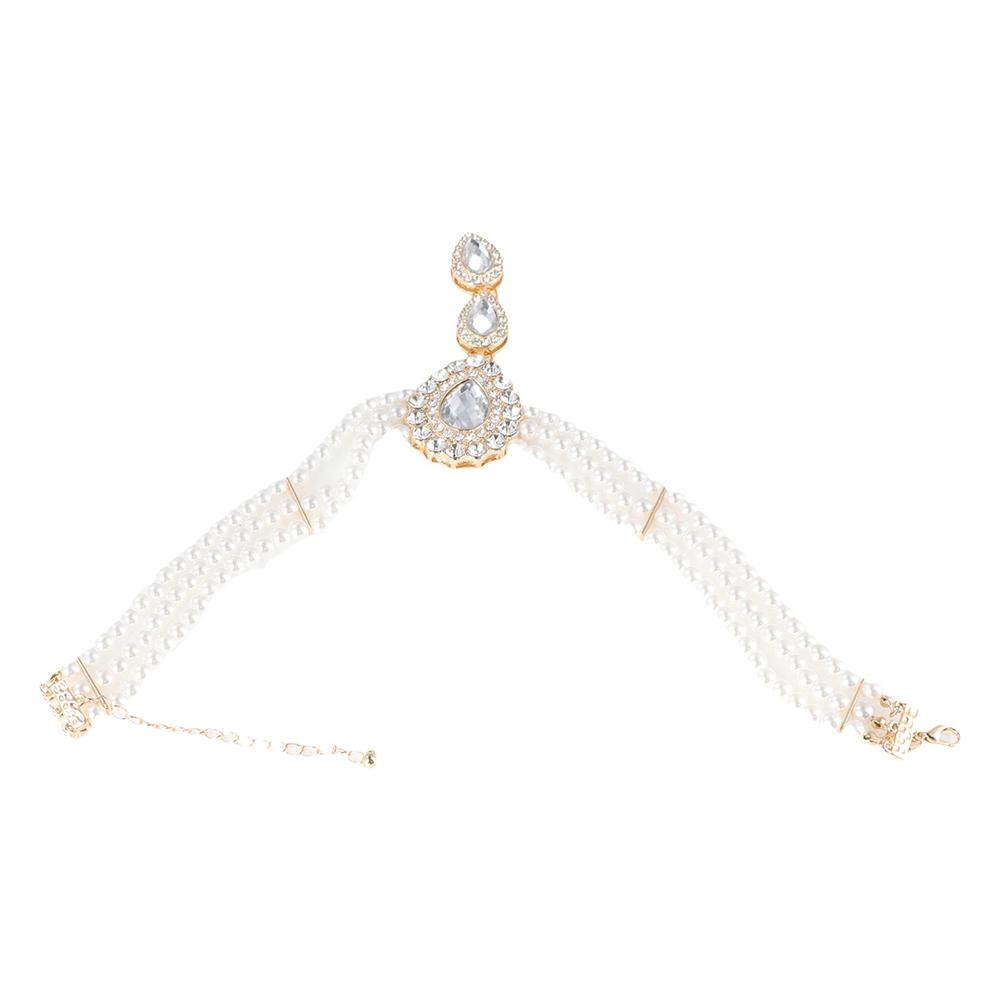 Temperament Wedding Jewelry Accessories Korean Style Choker Women Necklace Rhinestone Pendant