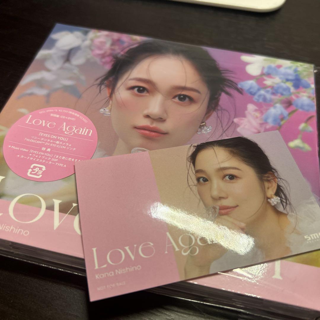 

[USED] Kona Nishino Love Again CD & DVD