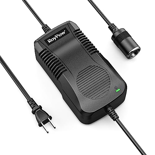 

Адаптер преобразователя переменного тока в постоянный RoyPow 12 В 15 А 180 Вт (Макс. 200 Вт) Адаптер для прикуривателя, совместимый практически со всей автомобильной электроникой