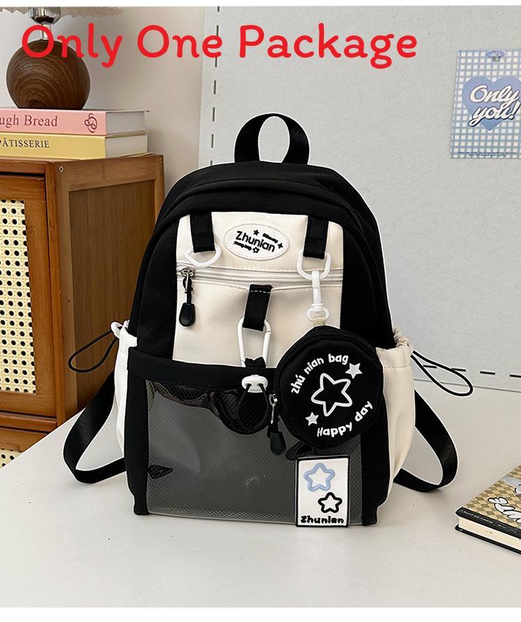Girl School Backpack With Nylon Material And Design For Teen Students