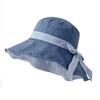 New Striped Bow Hat, Sunshade and Sunscreen Hat, Outdoor Sports Cycling Hat, Summer Adjustable Student Hat, Breathable