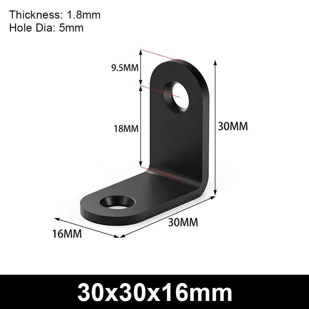 1Pcs 90 Degree Corner Stand L-shaped Mending Plate New Angle Bracket  Furniture Hardware
