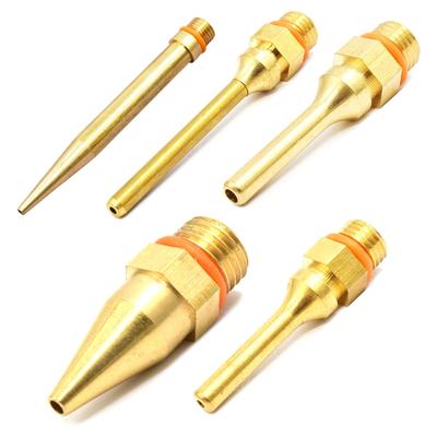 Hot Melt Glue Gun Pure Copper Nozzle Small Diameter Nozzle 2x34mm 2x50mm 70mm Aperture Diameter Replacement Part Nozzle