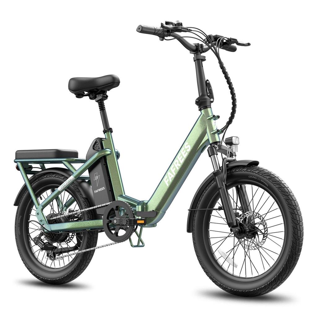 FAFREES F20 Flex Faltelektrofahrrad, 25Ah Abnehmbarer Akku, 7-Gang Schaltung für den Stadtverkehr