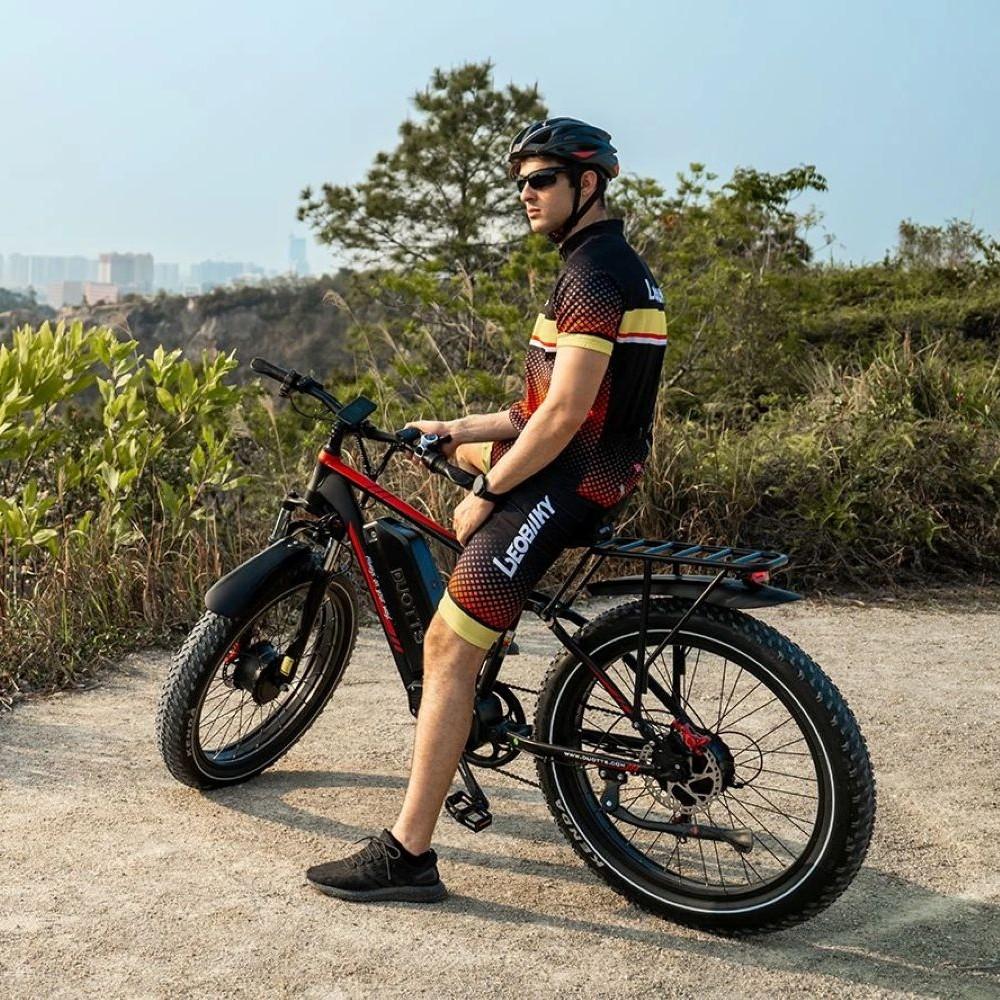 Electric Bicycle Duotts S26, Dual 750W Motor, 48V 20AH Battery, Top Speed 25 Km/h, Cruising Range 120km, 26x4.0 Inch Tires