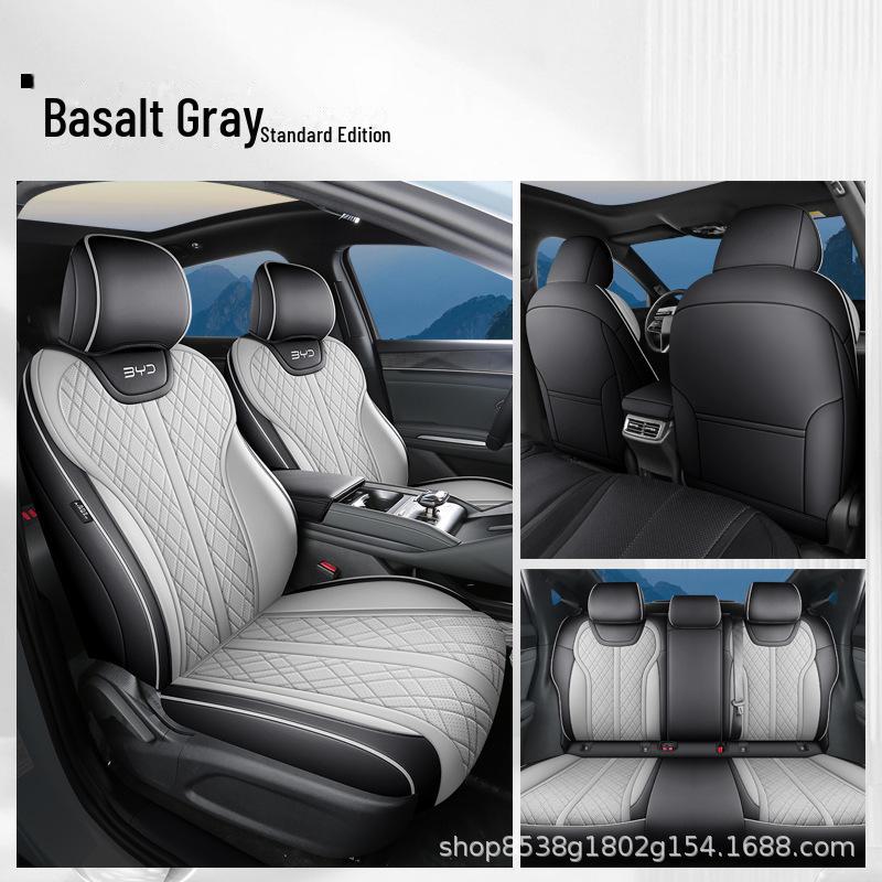 

Кожаный чехол на сиденье BYD Qin L: Полное окружение, Спортивный, Универсальная посадка для всех сезонов. Qin L