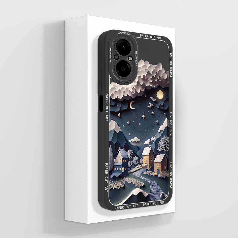 Cover Case For Oppo Realme C67 C65 C63 C61 C25 C25S C25Y C30 C30S C31 C33 C35 C55 C51 C53 Lazy Cat Soft Liquid Silicone Protective Shell For Oppo Capa