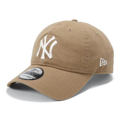 9TWENTY Low NY 920 Washed Neyyan SWHT Cap, MLB, Khaki/White, Khaki, 25J, M/L
