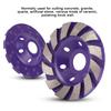 100mm*5mm Diamond Segment Grinding Wheel Disc 6 Holes For Marble Concrete Stone