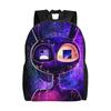J-Jaxs Purple Rabbit Backpack for Men Women Fashion High School Hiking Travel Daypack  Laptop Computer Shoulder Bag Outdoor