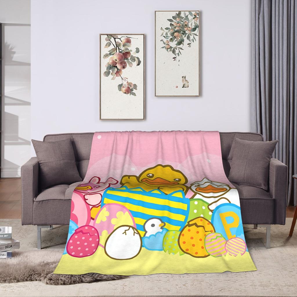 Yellow Duck Blankets Quality Warm Bedding Throws Winter Students Couch Chair Comfortable Bedspread