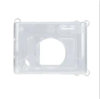 Clear Case for Fujifilm Instax Mini EVO Instant Film Camera Crystal Hard Shell Cover with Removable Shoulder Strap