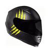 Personalisierte Monster Geisterkralle Motorradaufkleber Wasserdicht Motorrad Frontverkleidung Rennhelm Dekorative Vinyl-Aufkleber