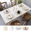 Pack 5 10 Placemats Silver Gold Chargers Mat Dining Table Set Wedding Party