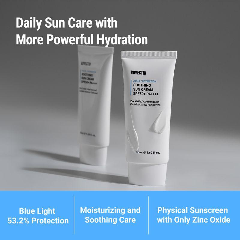 ROVECTIN *renewal* Aqua Soothing Sun Cream SPF50+ PA++++