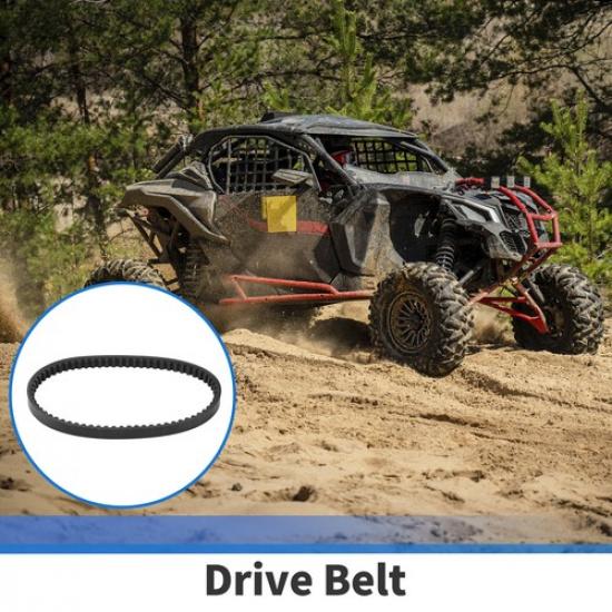 

Drive Belt for 4 Stroke GY6 49cc 50cc QMB139 Scooter ATV Quad Moped, Black 1 Pcs