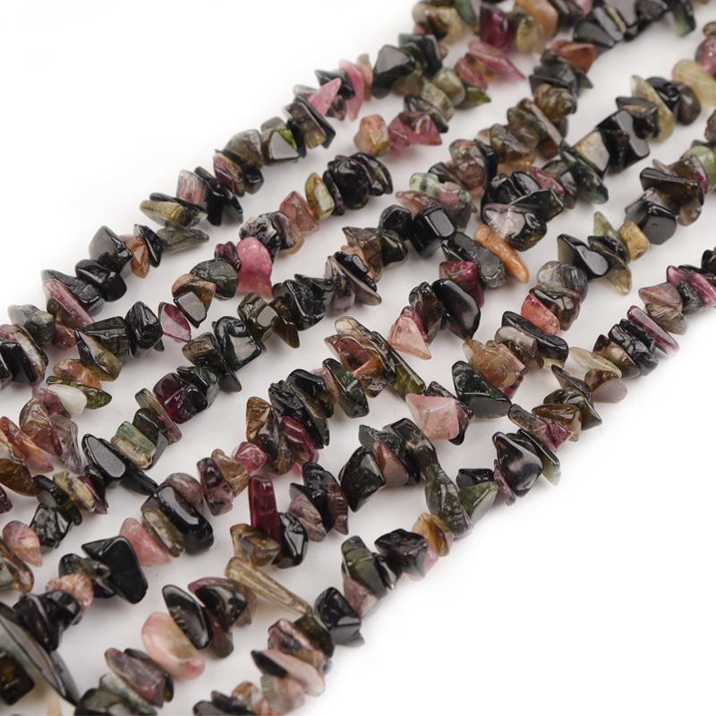 Natural Stone Beads Irregular Crystal Aquamarines Amethysts Gravel Chips Beads For Jewelry Making DIY Bracelet Necklace Accessor