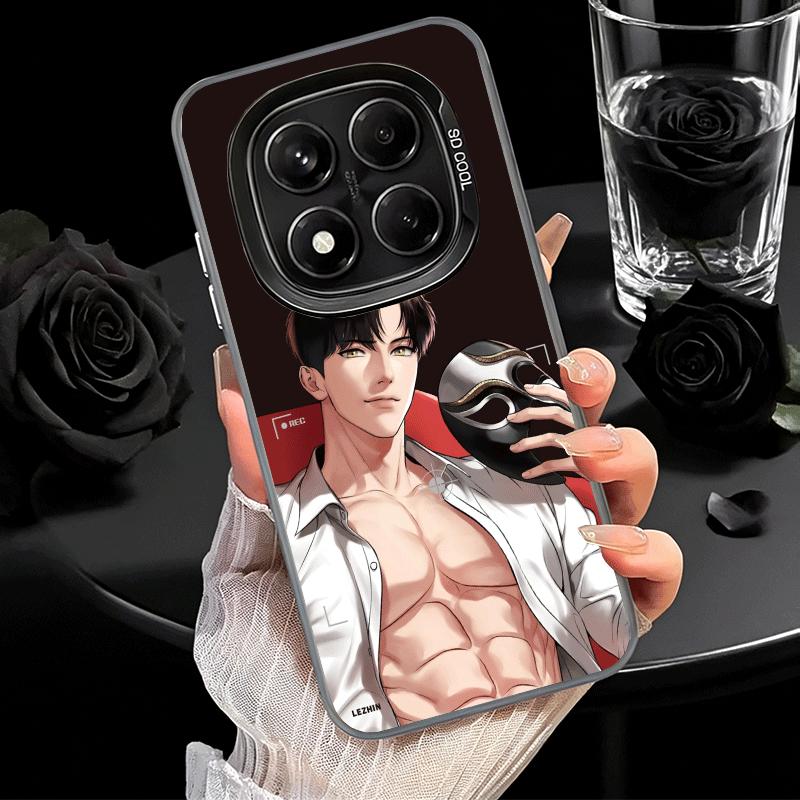 B-J A-Alex Anime Soft Phone Case for Xiaomi Redmi Note 13 14 15 Pro Plus 12S 12 11S 11 11T 10S 10 Shockproof Cover Back Shell