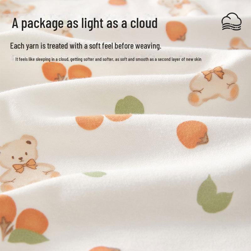 Neugeborenen Baby Liefer-Tragetasche mit Puckdecke aus reiner Baumwolle und Pucktuch.