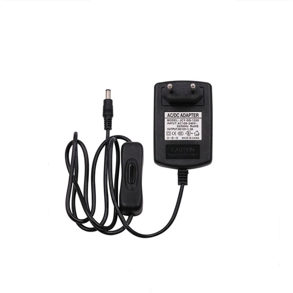 12V EU Power Plug Driver Adapter AC220V To DC 12V 1A 2A 3A 5A LED Power Supply For LED Strip Lights Transformer Adapter