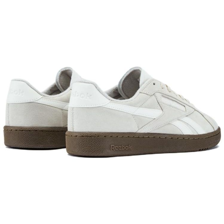 Reebok Club C Grounds UK Stucco Gum Unisex Sneakers Cream Chalk 100033075