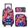 Kpop Witch Hunters Casual Backpack Digital Printing Men'S And Women'S Commuter Backpack Rod Backpack Student Bag