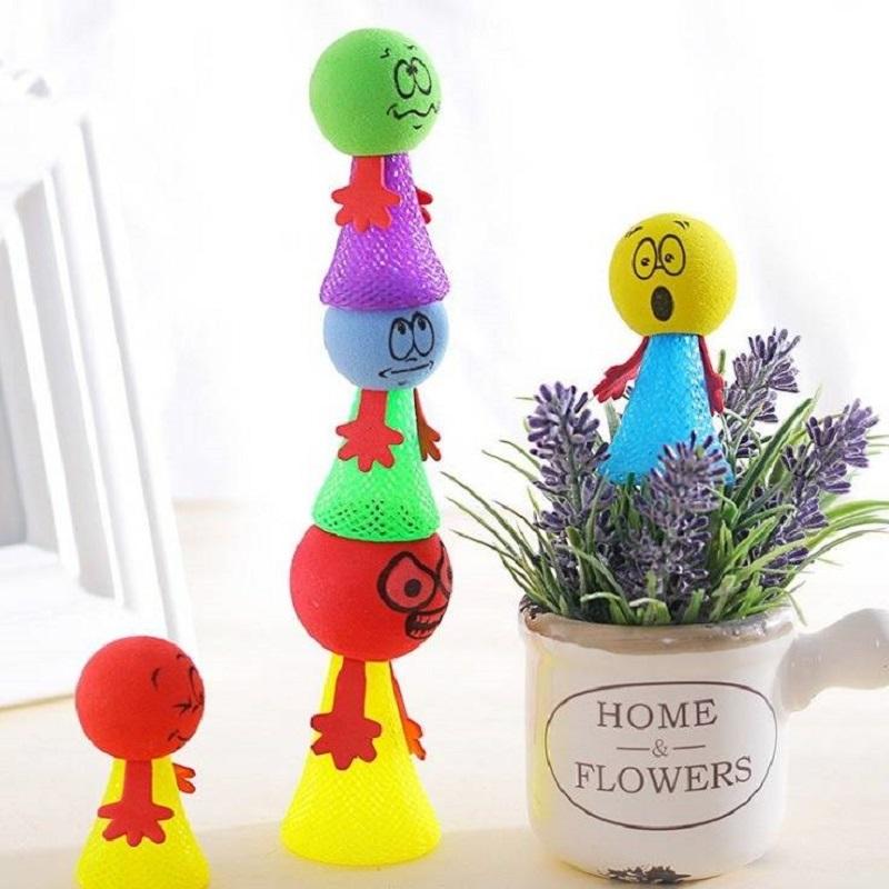 10 Stück Fliegender Mann Fiddle Fidget Hüpfender Schurke Elf Kreativ Bizarr Puzzle Spaß Kniffliges Spielzeug Für Partygeschenke Kinder Schulgeschenke