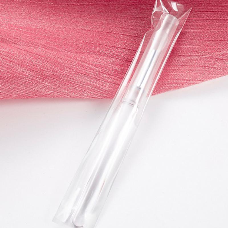 Portable Lip Gloss Applicator Multifunctional Silicone Lip Brushes With Dust Cap