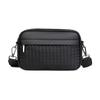 Outdoor Messenger Bag Sports Storage Bag Business High-End Woven Pattern Mobile Phone Bag Women'S Shoulder Small Square Bag