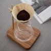 HeMu Massivholz Messing Handgebrüht Kaffeefilterhalter, Verstellbare Massivholzbasis, Kaffeefiltertassenhalter, Kaffeezubehör