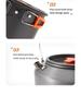 Portable Outdoor Camping Cookware & Kettle Set