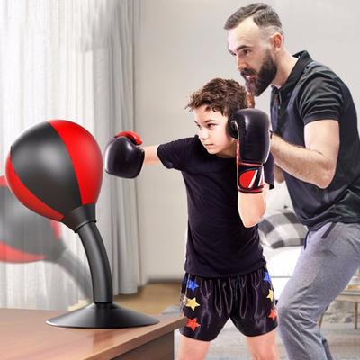 Desktop Punching Bag with Suction Cup Heavy Duty Stress Relief Boxing Speed Ball Kids