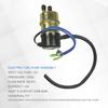 Electric Fuel Pump 12v (8mm In/Outlet) Compatible with Kawasaki Mule 3000 3010 3020 2520 2500 2510 1000 Repalce 49040-1055 KAF620 KF620