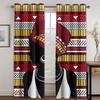 African Ancient Blackout Curtains Retro Egyptian Kids Teens Bedroom Window Curtain Decor Living Room Drapes(2Panels)Cortina