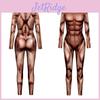 Euro Fantasy Herren Bodybuilding Kostüm mit Polyester Spandex für Tanzshows