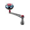 LIVRE 11226 Power 93 Compatible with Spinning Titanium Plate with Red G Spinning Reel with Custom (Shimano Right-Handed) 18,000-20,000mm Reels,