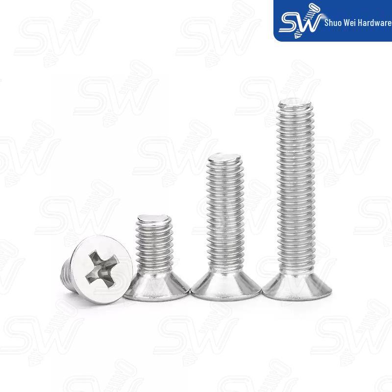 201 Stainless Steel Phillips Countersunk Flat Head Screw Assortment