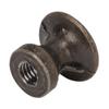 20pcs Cabinet Handle Zinc Alloy Single Hole Handle 12x11MM Bronze Drawer Pulls Round Head Vintage Cabinet Knobs Jewelry Box