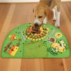 Pet Smell Mat Foraging Smell Training Blanket Entertainment Interactive Dog Slow Food Mat Training Educational Pet Toys