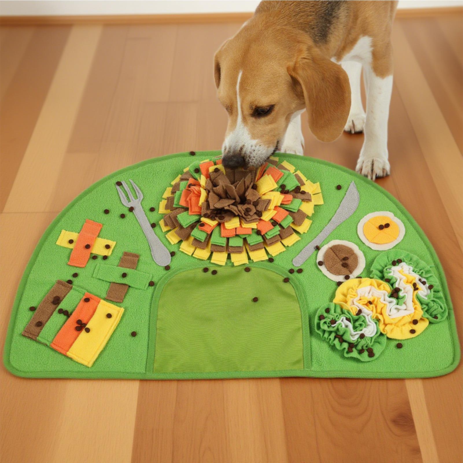 

Pet Smell Mat Foraging Smell Training Blanket Entertainment Interactive Dog Slow Food Mat Training Educational Pet Toys CHINA