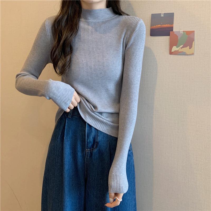 Frauen Herbst Rollkragenpullover Gestrickte Weiche Pullover Grundlegende Kaschmir Pullover Für Frauen Herbst Winter