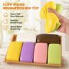 Giocattoli Squishy a Lenta Risalita Simulazione Cibo da Spremere Giocattolo Fidget Torta Morbida e Tenera Pane Tostato Giocattolo da Spremere Rilascio dello Stress Giocattolo per Rilassare le Mani