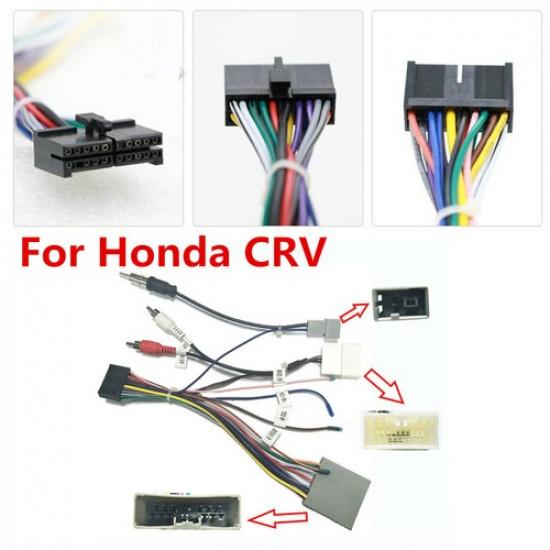 

Car Stereo 20 PIN Android Power Wiring Harness Connector Adapter For Honda CRV